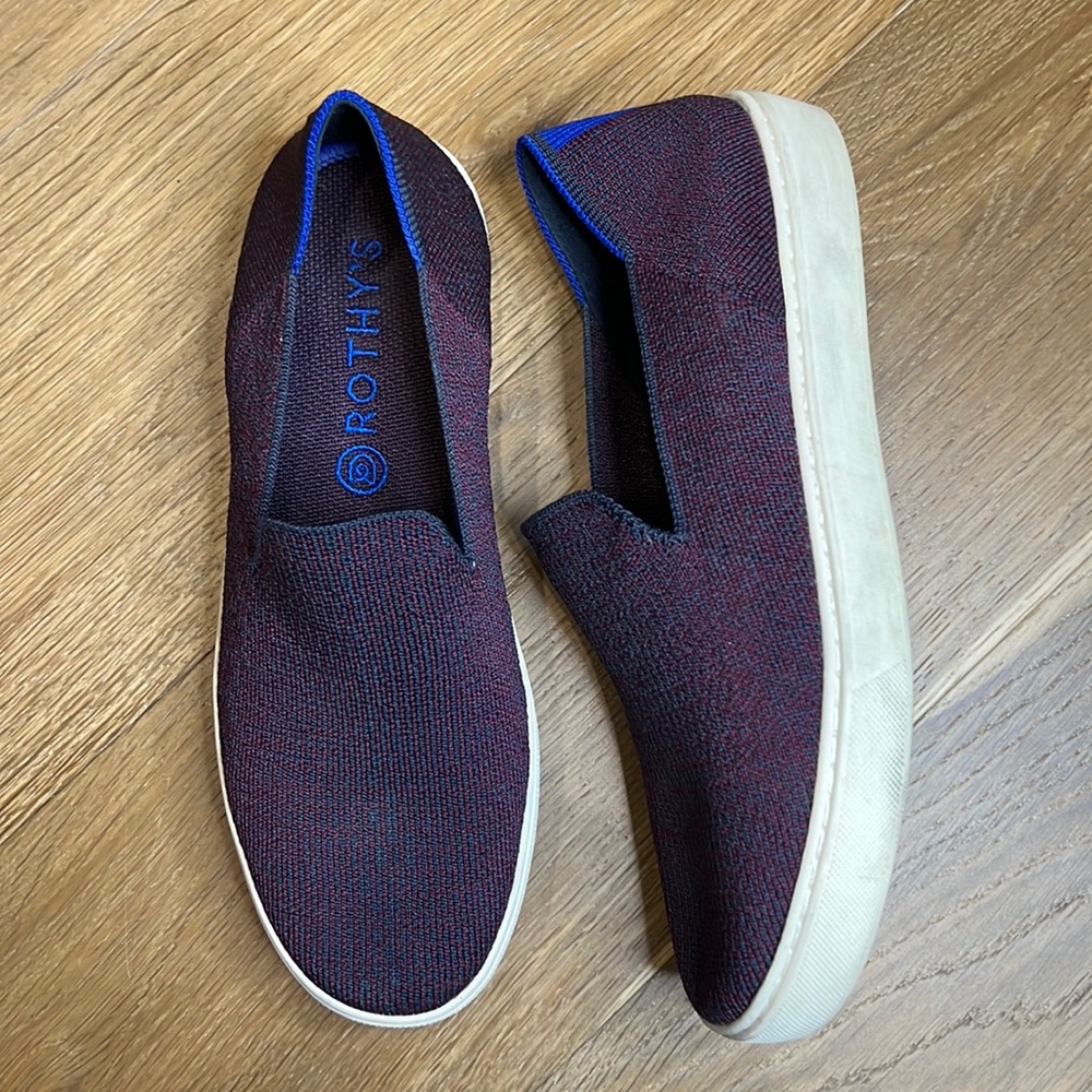 Rothy’s fig python sneaker